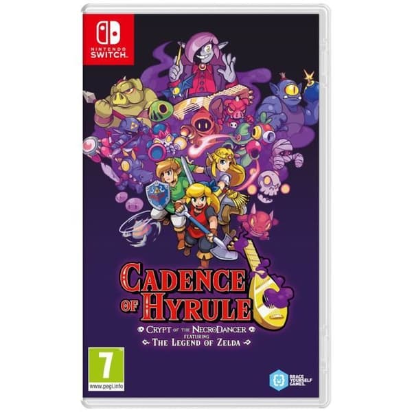 Cadence of Hyrule - Crypt of the NecroDancer med The Legend of Zelda - Nintendo Switch-spel