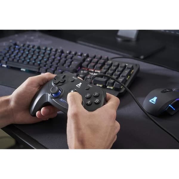 Gamer Controller - G-Lab - K-PAD THORIUM - Kablet - PC & PS3 - Sort