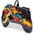 Miniatyrbillede 4 af 6: Kablet controller - POWER A - Nintendo Switch - Charizad Firestorm