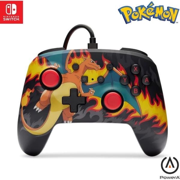 Kablet controller - POWER A - Nintendo Switch - Charizad Firestorm