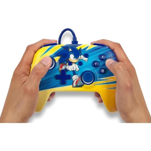 Trådbunden handkontroll - POWER A - Nintendo Switch - Sonic Boost