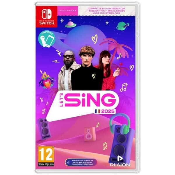 Let's Sing 2025 - Nintendo Switch -peli
