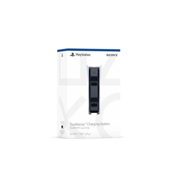 PS5 DualSense -latausasema, valkoinen - ohjaimen laturi - virallinen PlayStation