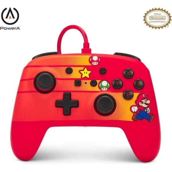 Trådbunden kontroll - POWER A - Nintendo Switch - Speedster Mario