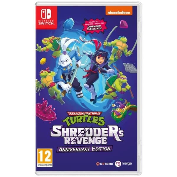 Teenage Mutant Ninja Turtles: Shredder's Revenge - Nintendo Switch-spil - Jubilæumsudgave