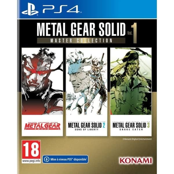 Metal Gear Solid Master Collection Vol. 1 - PS4-peli