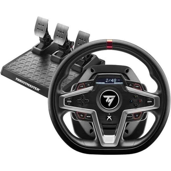 THRUSTMASTER T248 -ratti ja magneettiset polkimet Xbox Series X/S:lle. Xbox Onelle ja PC:lle