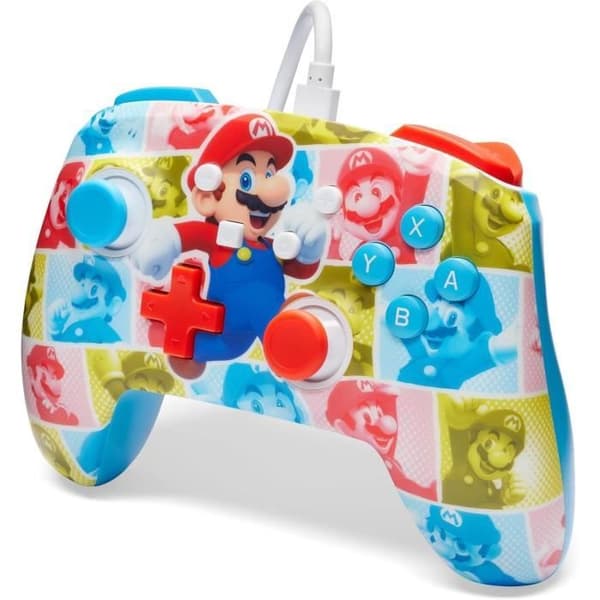 Kablet controller - POWER A - Nintendo Switch - Mario Hero Reel