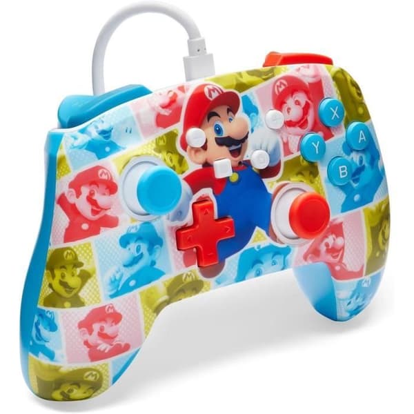 Kablet controller - POWER A - Nintendo Switch - Mario Hero Reel