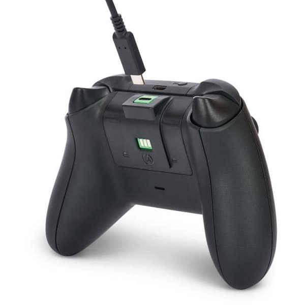 Pelaa ja lataa -sarja - POWER A - XBPW0119-01 - Xbox Series X|S -langattomille ohjaimille - musta