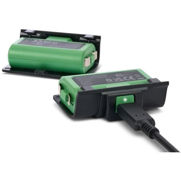 Pelaa ja lataa -sarja - POWER A - XBPW0119-01 - Xbox Series X|S -langattomille ohjaimille - musta