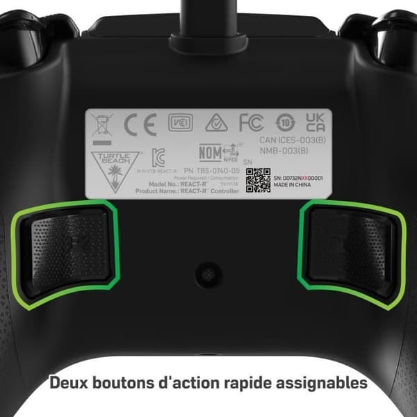 Langallinen peliohjain - TURTLE BEACH - REACT-R - Pixel - Xbox ja Windows
