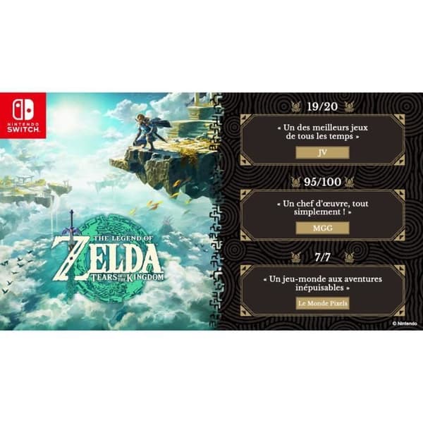The Legend of Zelda: Tears of the Kingdom • Nintendo Switch-spel