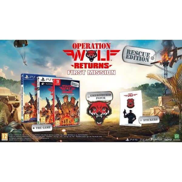 Operation Wolf Returns: First Mission PS4 -peli