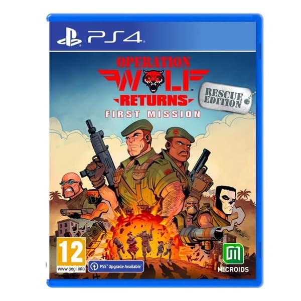 Operation Wolf Returns: First Mission PS4 -peli