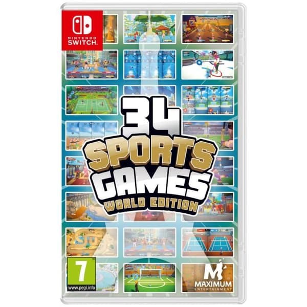 34 Sports Games World Edition - Nintendo Switch-spil