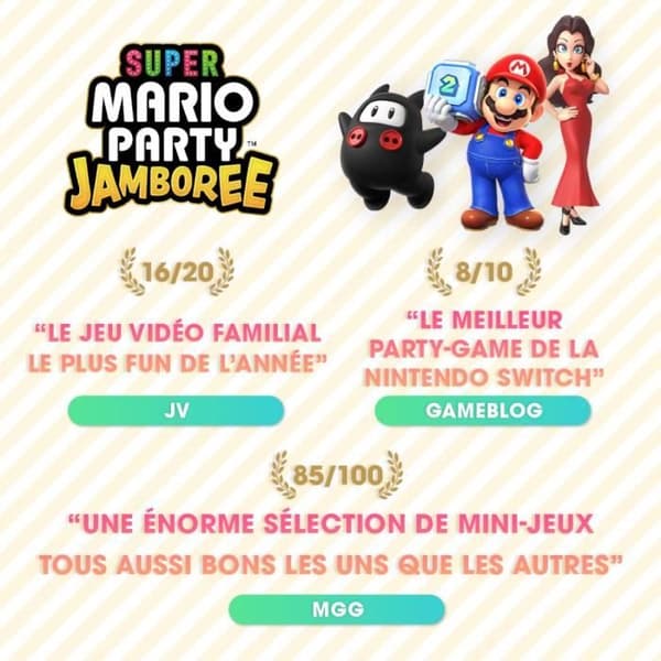 Super Mario Party Jamboree • Nintendo Switch-spel