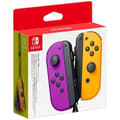 Miniatyrbillede 1 af 2: Par Joy-Con venstre neonlilla og højre neonorange højre