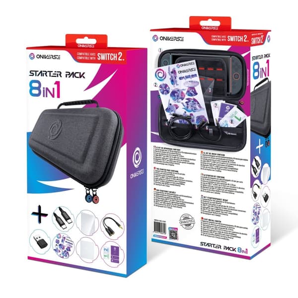8in1 Starter pack Switch 2 - ONIVERSE - Nintendo Switch 2