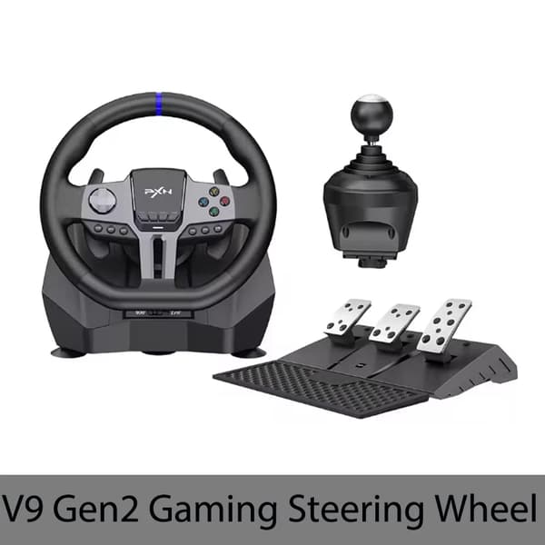 Gaming Rat, 270°/900° Rotation, Tværplatform Kompatibel,V9 Gen2