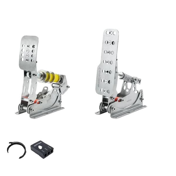 SIMJACK Racing Pedaler, Rustfrit Stål Konstruktion, Kompatibel med Logitech og Thrustmaster,UT-P2-H1