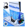 Miniatyrbillede 2 af 2: PS5 Slim Stativ, Turbo Koldluft, Dobbelt Controller Oplader, 3 USB Porte,S6000-DE