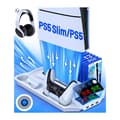 Miniatyrbillede 1 af 2: PS5 Slim Stativ, Turbo Koldluft, Dobbelt Controller Oplader, 3 USB Porte,S6000-DE