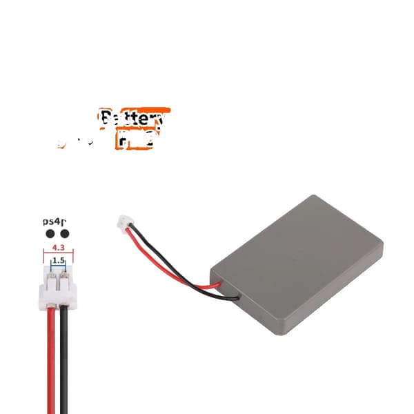 PS4/PS4 Pro Akun, 2000mAh Kapasiteetti, Li-ion Teknologia,10KPL (1.5)PS4PRO