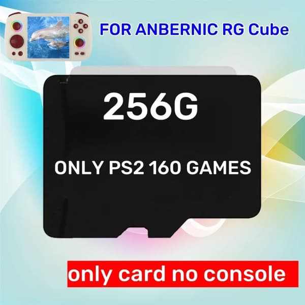 TF-kort för Anbernic RG Cube, 512G, 80000 spel, 480 PS2-spel,256G PS2 SPEL