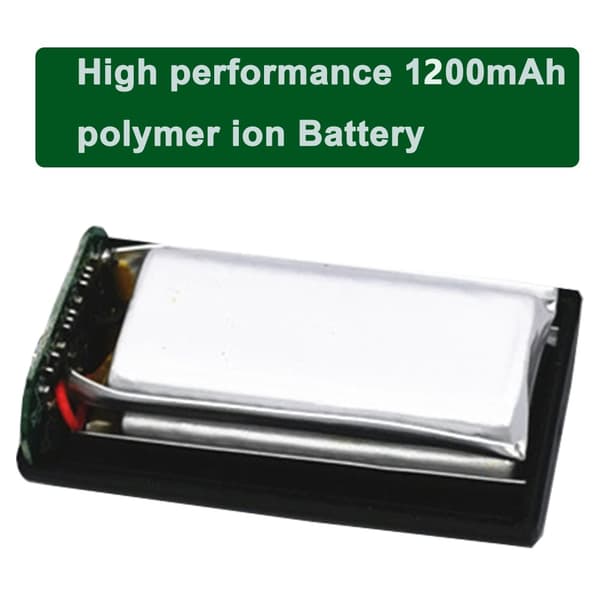 Genopladeligt batteripakke til Xbox Series X/S-controller, 1400mAh kapacitet, kompatibel med Xbox One S/X, nem installation.