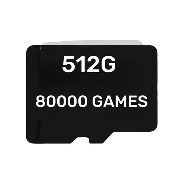 TF-kort för Anbernic RG Cube, 512G, 80000 spel, 480 PS2-spel,512G 80000 SPEL