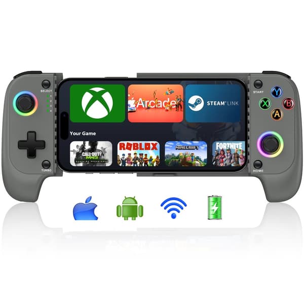 Gamepad Controller, Hall Effect Joystick, Justerbare Turbohastigheder,MC103