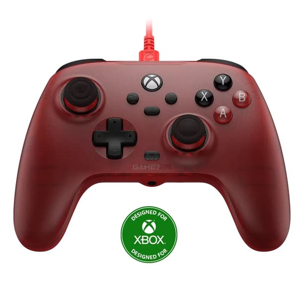 GameSir T7 Kable Controller, Hall-Lineære Udløsere, RGB Belysning,rød