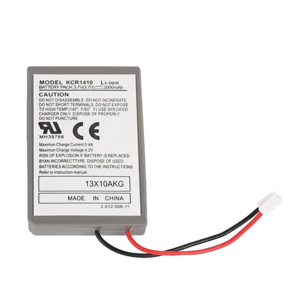 Trådlös kontrollerbatteri, 2000mAh kapacitet, 3.7V spänning, Li-ion typ,(1.25)PS4PRO 10Stk-a