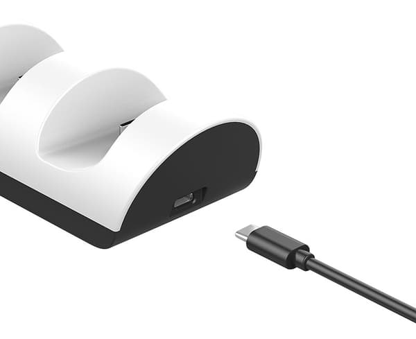 Charging station  dual playstation 5 controls, LED indicator