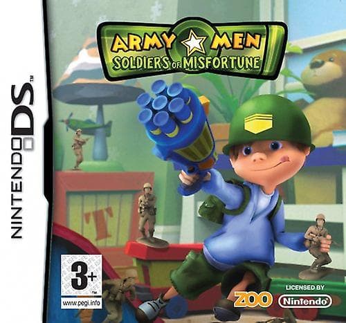 Army Men Soldiers of Misfortune - Nintendo DS (brukt)