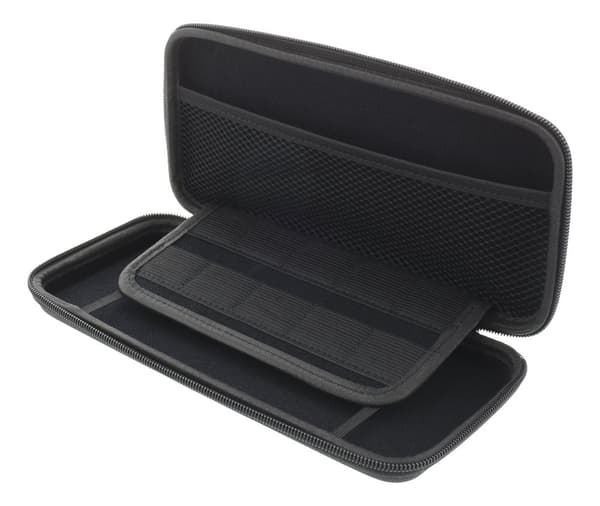 Nintendo Switch hard carry case, 10 slots for games, black