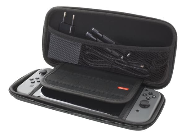 Nintendo Switch hard carry case, 10 slots for games, black