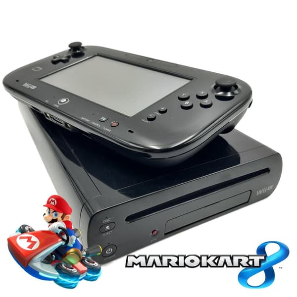 Perusyksikkö Nintendo Wii U Premium 32GB Mario Kart 8 (Käytetty)