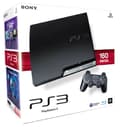 Miniatyrbillede 1 af 5: Playstation 3 PS3 Slim 160GB Black (Brugt)