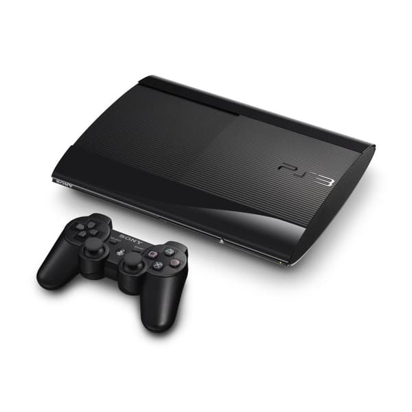 Playstation 3 PS3 Super Slim 500GB Black (Begagnad)