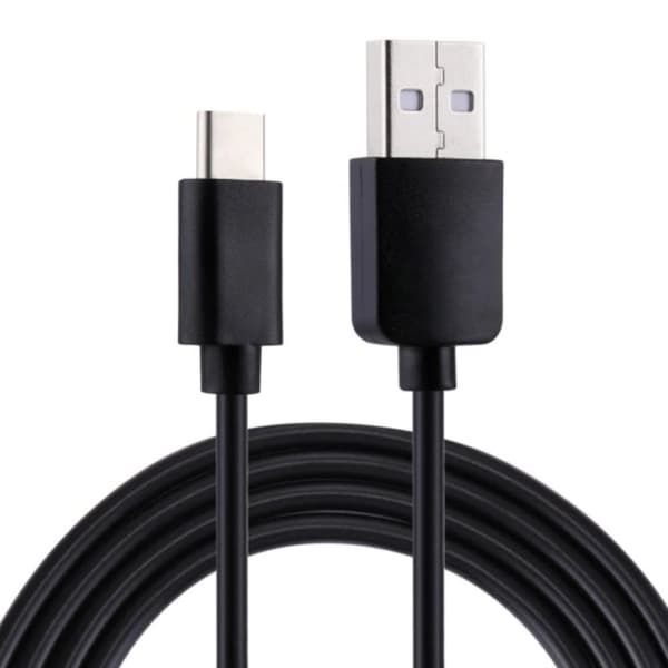 1.2M opladningskabel PS5 Playstation 5 USB til USB-C sort