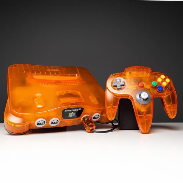 Nintendo 64 - Clear Fire Orange