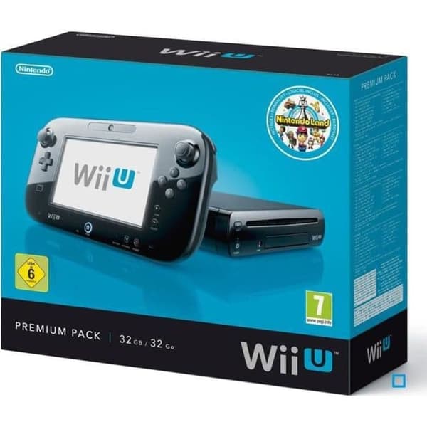 nintendo wii u + nintendoland ( käytetty, hyvä kunto )