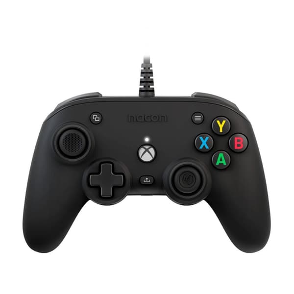 Nacon Wired Pro Compact Handkontroll (Xbox Series X/S, Xbox One och PC) - Svart