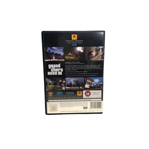 Grand Theft Auto III med karta (EUR PS2)