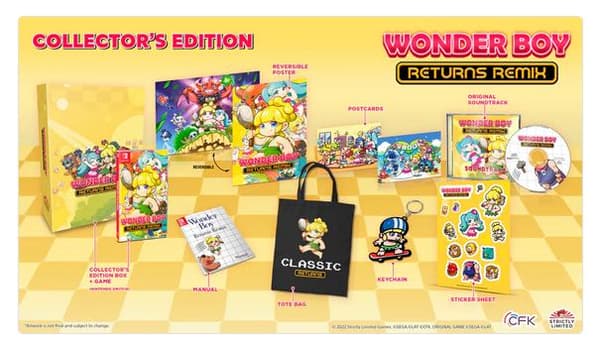 Wonder Boy Returns Remix Collector's Edition (Strictly Limited Games)