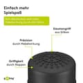 Pikkukuva 4 / 6: goobay 58382 PS5 / PS4 Controller Stick -kiinnikkeet nupeilla - Lisävarusteet PlayStation 5:lle ja Playstation 4:lle - DualSense-ohjaimen tähtäyssauva