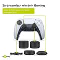 Pikkukuva 6 / 6: goobay 58382 PS5 / PS4 Controller Stick -kiinnikkeet nupeilla - Lisävarusteet PlayStation 5:lle ja Playstation 4:lle - DualSense-ohjaimen tähtäyssauva
