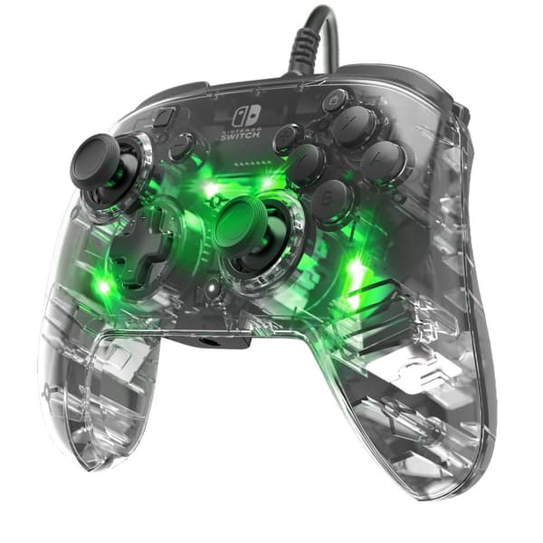 PDP Gaming AfterGlow Wired Deluxe Controller - Nintendo Switch - Grøn